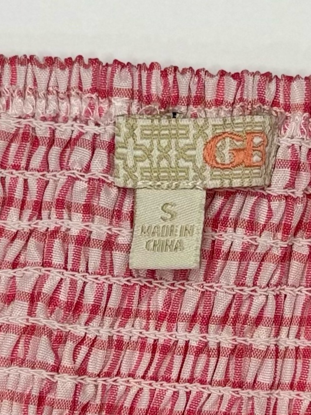 Gianni Bini Pink Gingham Mini Dress - Picture 2 of 6